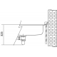 Franke KNG 110-37 mosogató + olasz Furio csaptelep