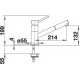 BLANCO METRA 45 S EXCENTERREL + BLANCO Kano-S CSAPTELEP